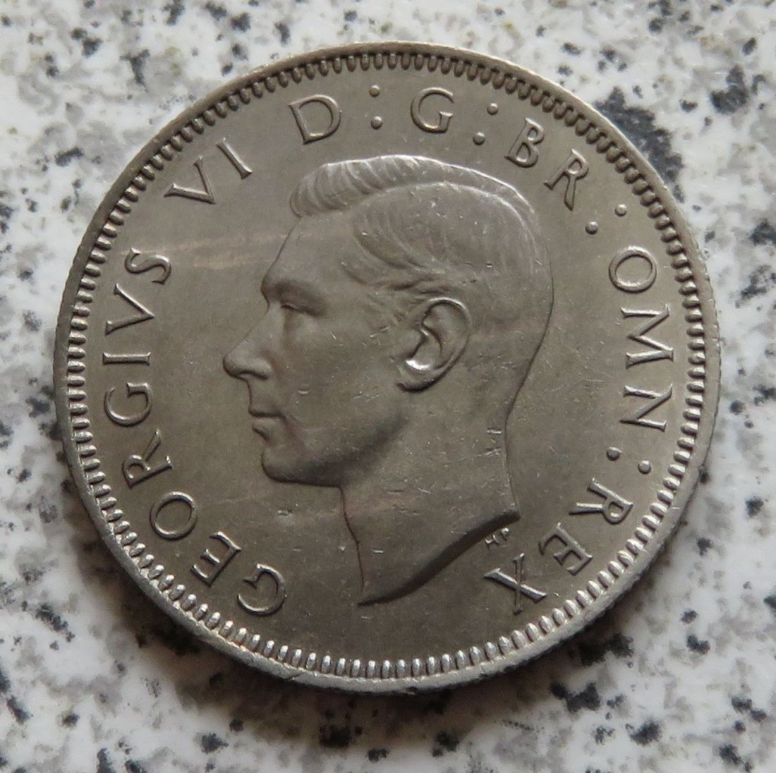  Großbritannien 1 Shilling 1947, Englisch, Erhaltung   