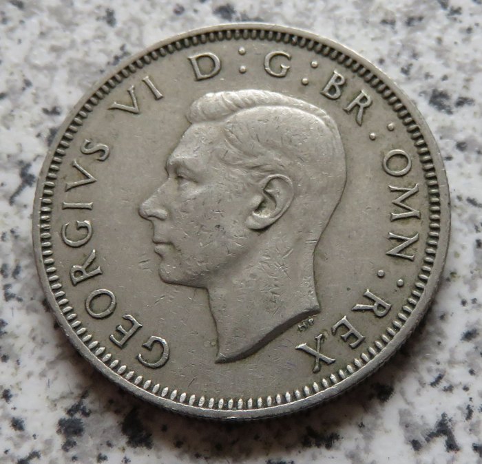  Großbritannien 1 Shilling 1949, Englisch   