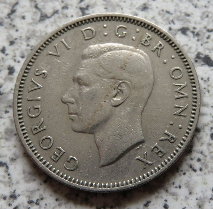  Großbritannien 1 Shilling 1951, Englisch   
