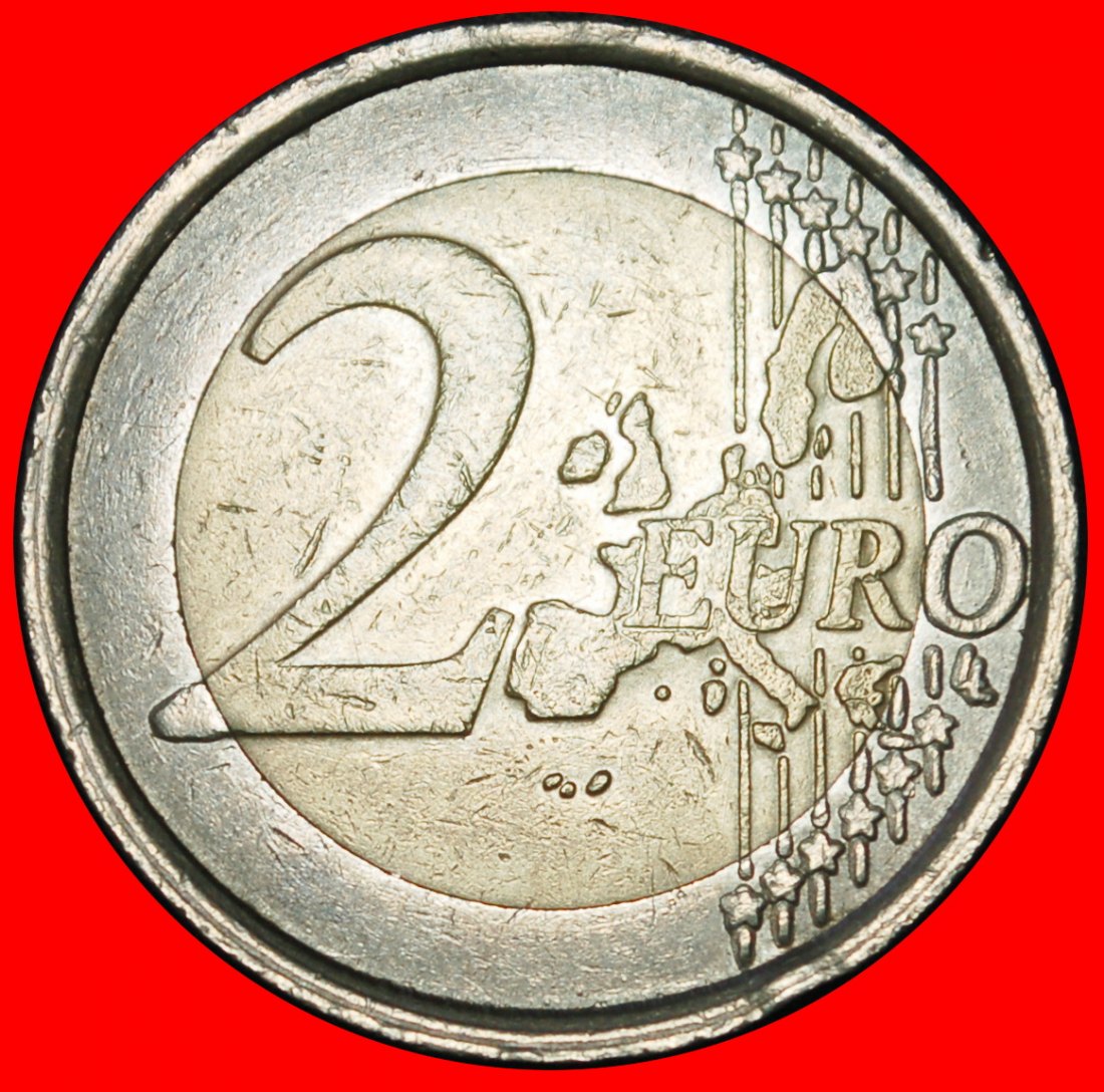  Ⰶ ALBERT II (1993-2013): BELGIUM ★ 2 EUROS 2004 PHALLIC 1999-2006! BIG STARS★LOW START ★ NO RESERVE!   
