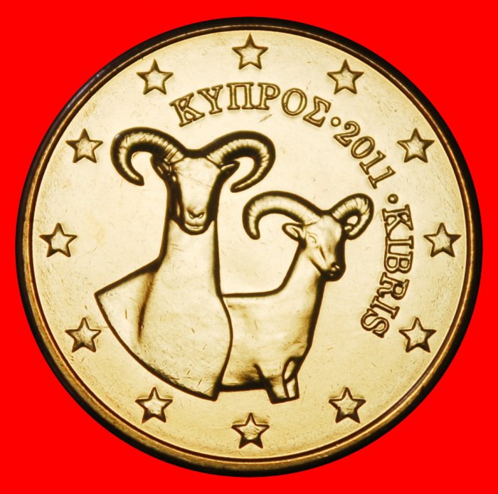 Ⰶ GRIECHENLAND (2010-2024): ZYPERN ★ 5 EUROCENT 2011 STG STEMPELGLANZ! ★OHNE VORBEHALT!   