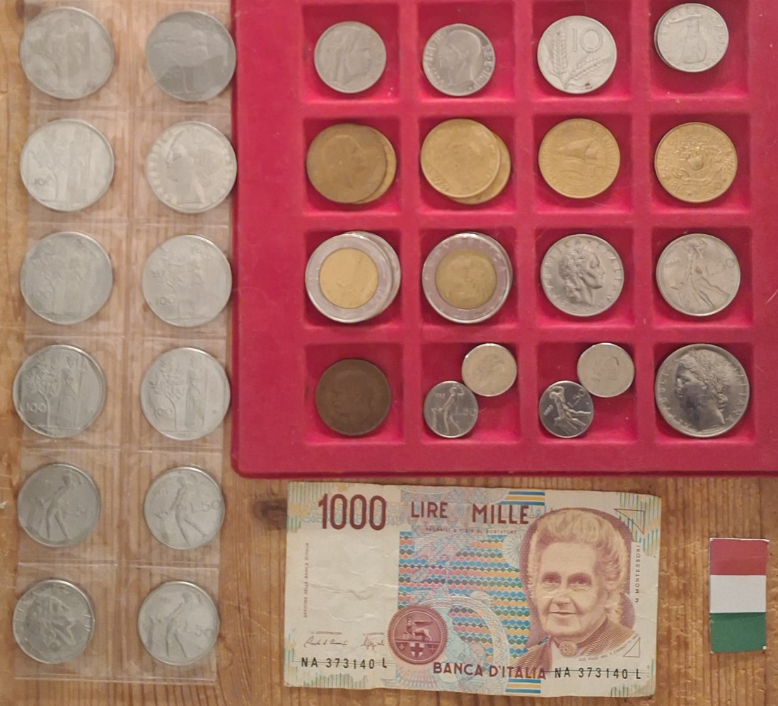  Italien 5c bis 1000 Lira ab 1928   