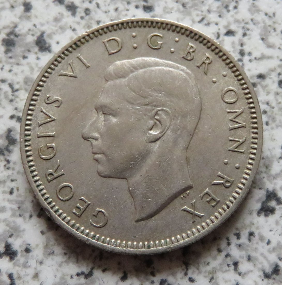  Großbritannien 1 Shilling 1951, Schottisch   