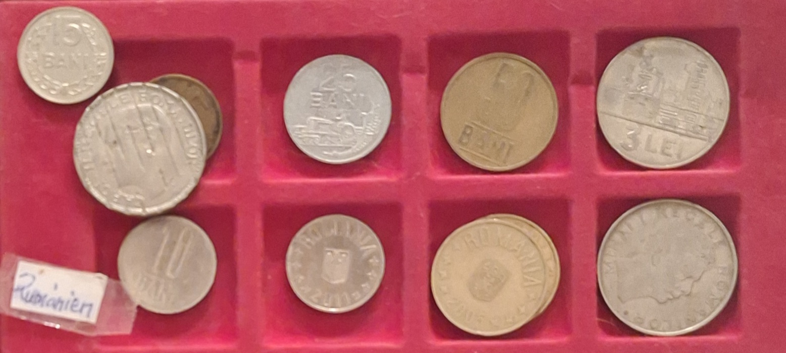  Malta, 1 bis 50 Cent 1990er 7 Kleinmünzen plus 11mal Rumänien Bani+Lei Gesamtgewicht: 89g   