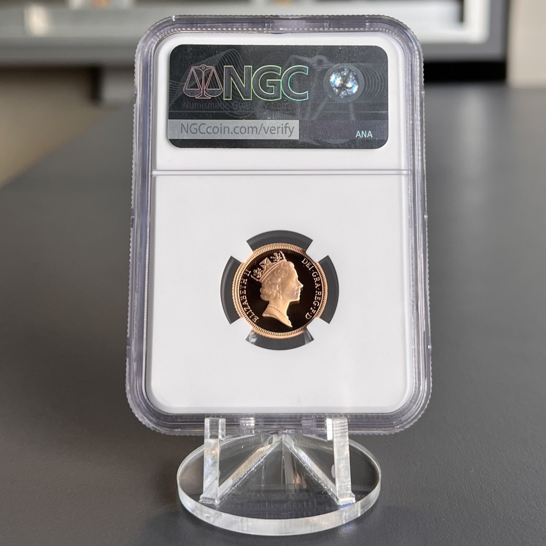  1997 Great Britain ½ Sovereign – NGC PF70 Ultra Cameo   