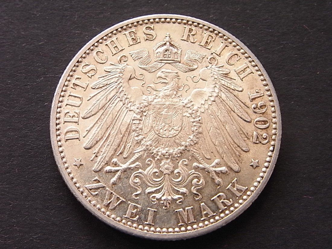  Baden 2 Mark 1902 vzgl   