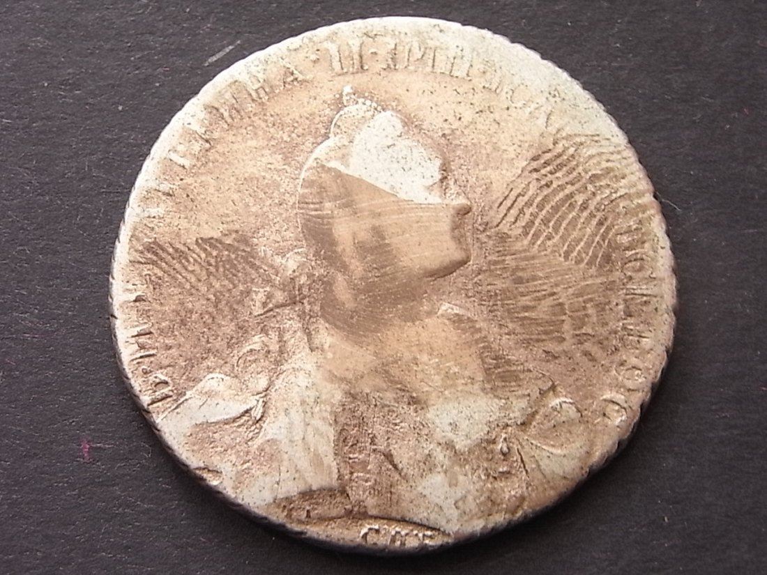  Russland Rubel 1768 Petersburg nge 22,26gr.   
