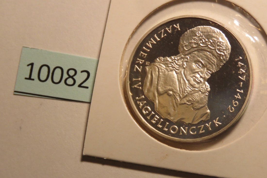  10082 Polen 1993 - 200.000 zt - Kasimir - Büste - 16,5 g SILBER 0.750   