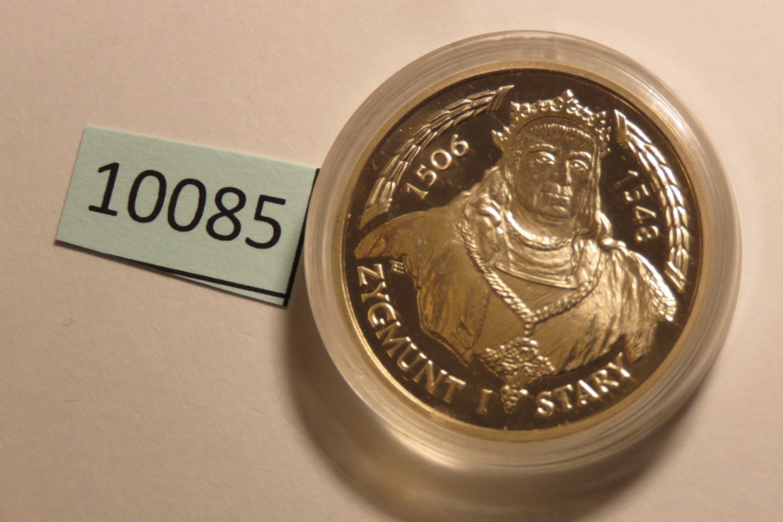  10085 Polen 1994 - 200.000 zt - Zygmunt - Büste - 16,5 g SILBER 0.750   