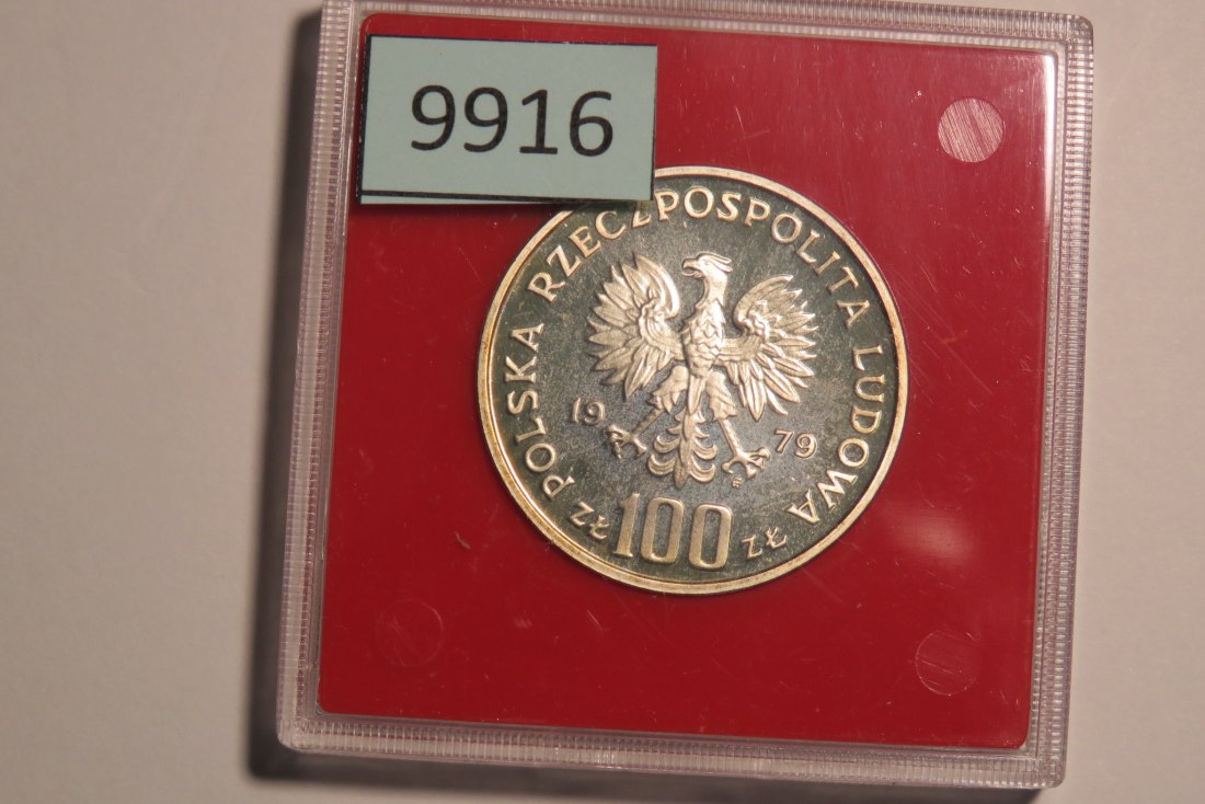  9916 Polen 1979 - 100 zt - Proba - Luchs   