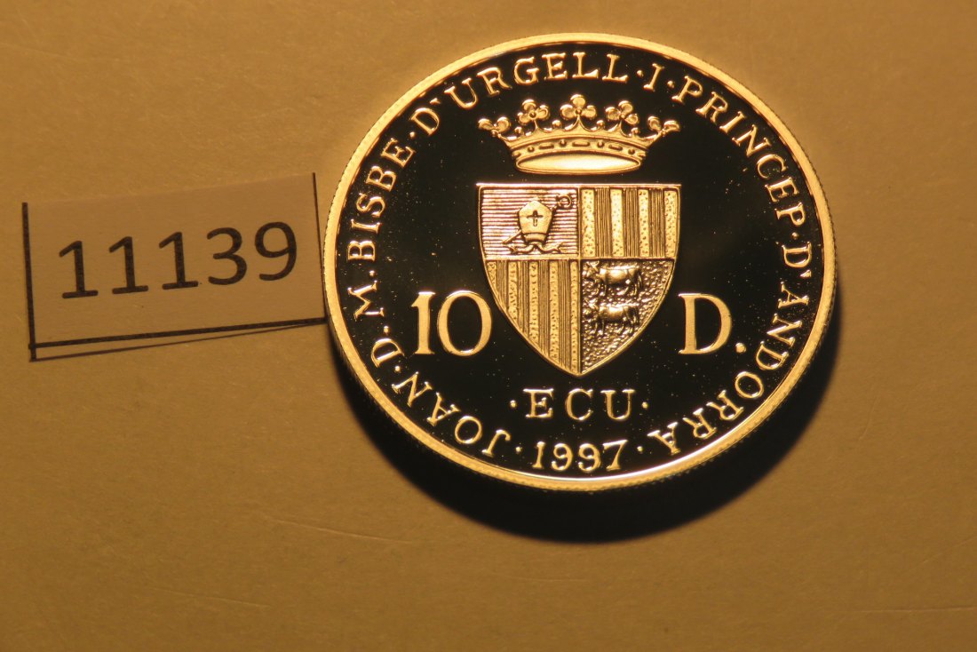  11139  Andorra 1997 - 10 Diners - Joh. Seb. Bach - 31,47 g SILBER 0.925   