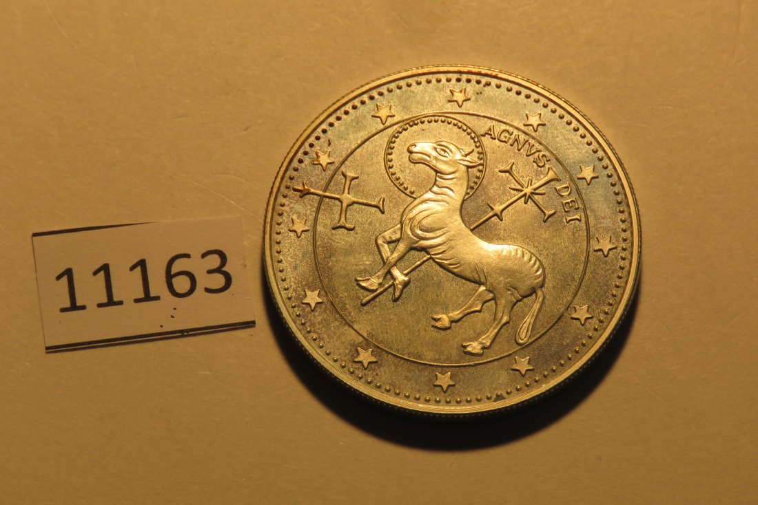  11163  Andorra 1995 - 10 Diners - Agnus Dei - 31,1 g SILBER 0.925   