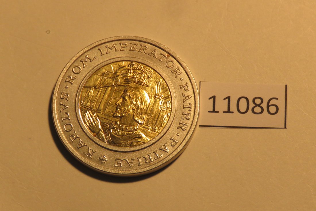  11086 Andorra 1996 - 20 Diners - 25,0 g SILBER 0.925 mit 1,6 g GOLD 0.917   