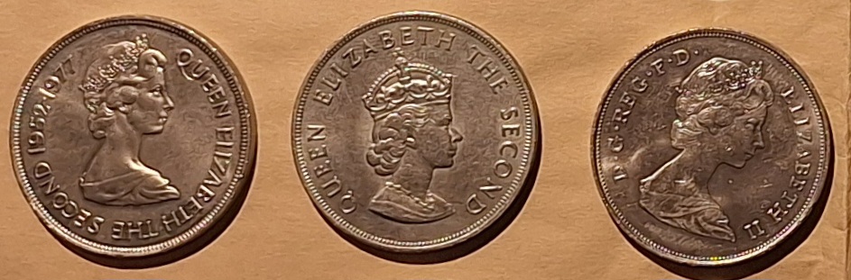  Bailiwick of Jersey, 5Shilling's,1966 Elizabeth II, 1981Prince of Wales+Lady Diana Gewicht 85g   