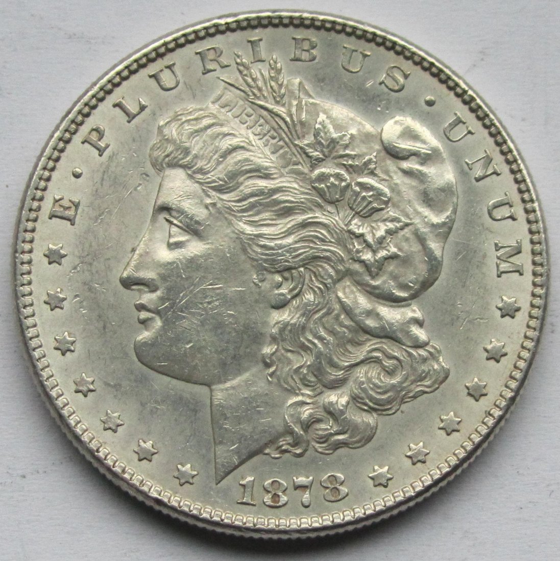  USA Vereinigte Staaten: 1 Dollar (Morgan-Dollar) 1878   