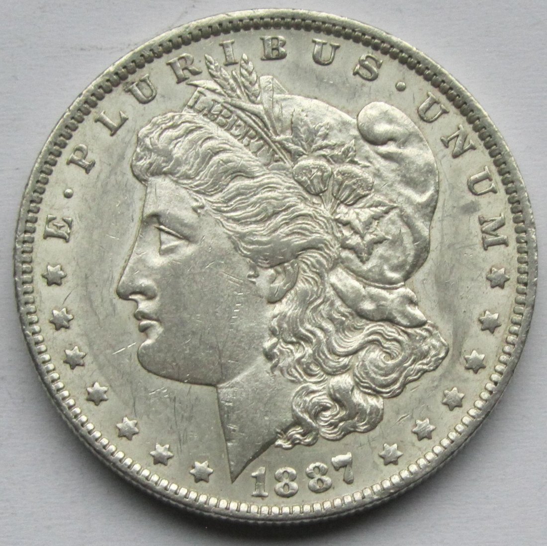  USA Vereinigte Staaten: 1 Dollar (Morgan-Dollar) 1887 O   