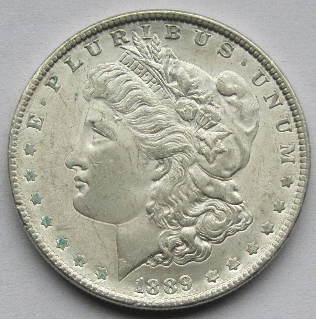  USA Vereinigte Staaten: 1 Dollar (Morgan-Dollar) 1889   
