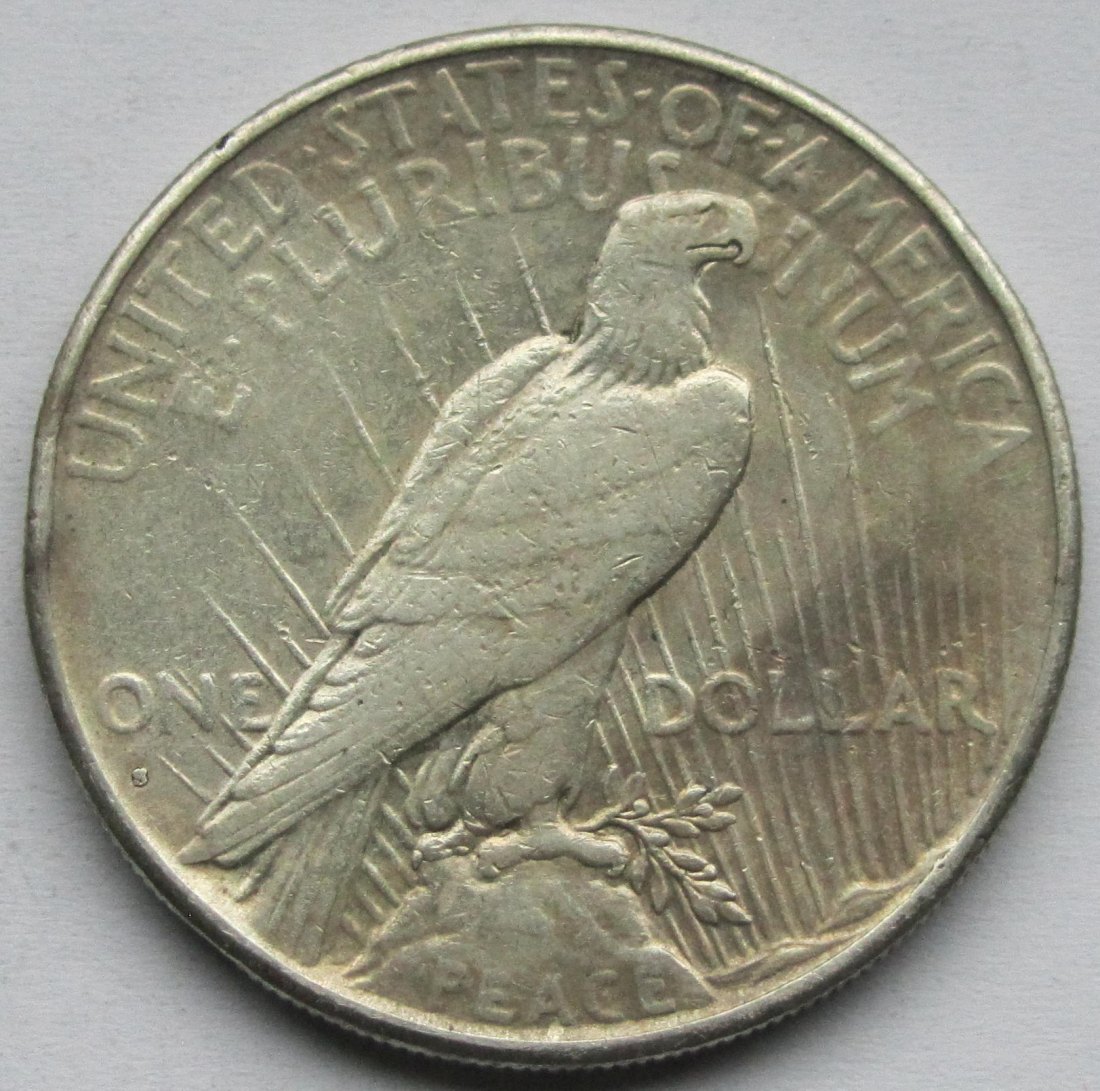  USA Vereinigte Staaten: 1 Dollar (Peace-Dollar) 1927 S   