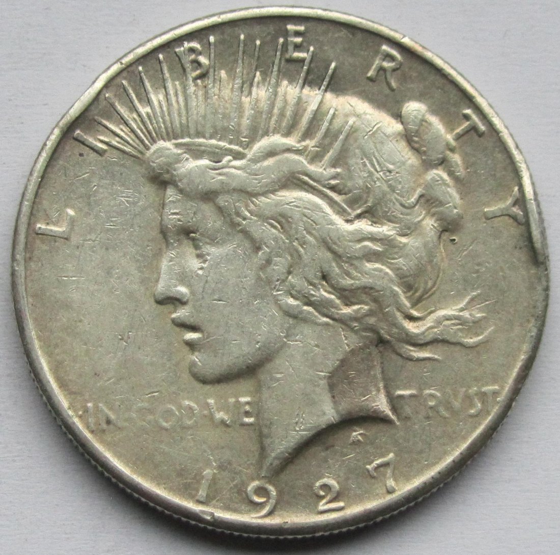  USA Vereinigte Staaten: 1 Dollar (Peace-Dollar) 1927 S   