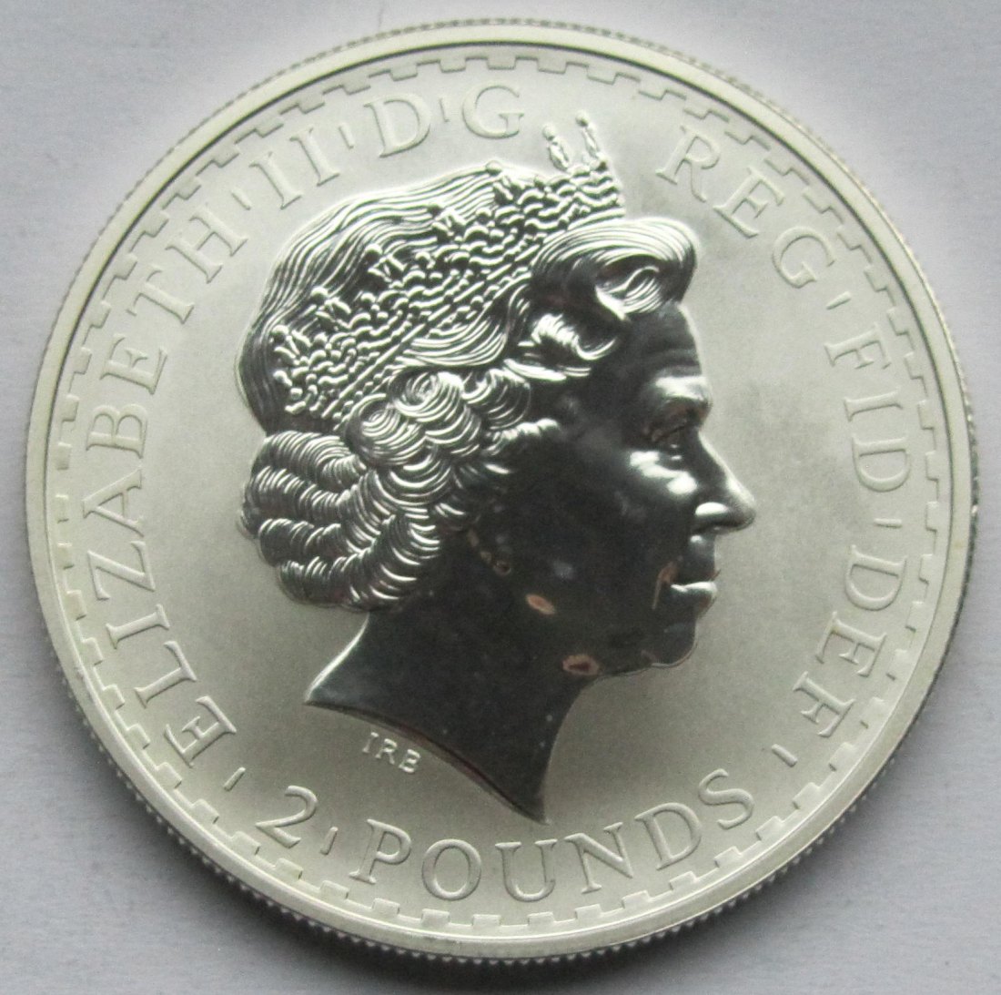  Vereinigtes Königreich: Silberunze Britannia 2004   
