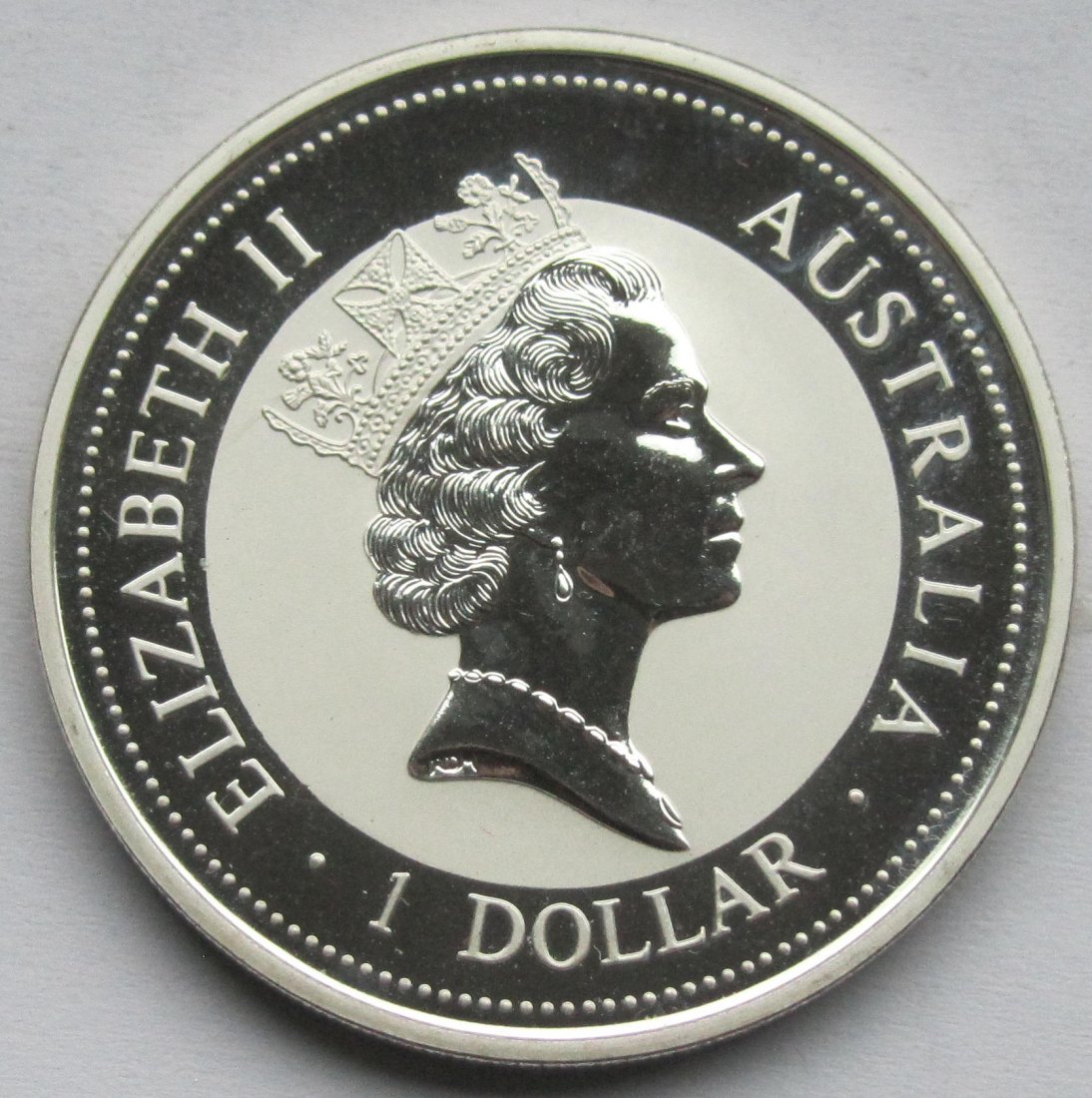  Australien: Silberunze Kookaburra 1994   