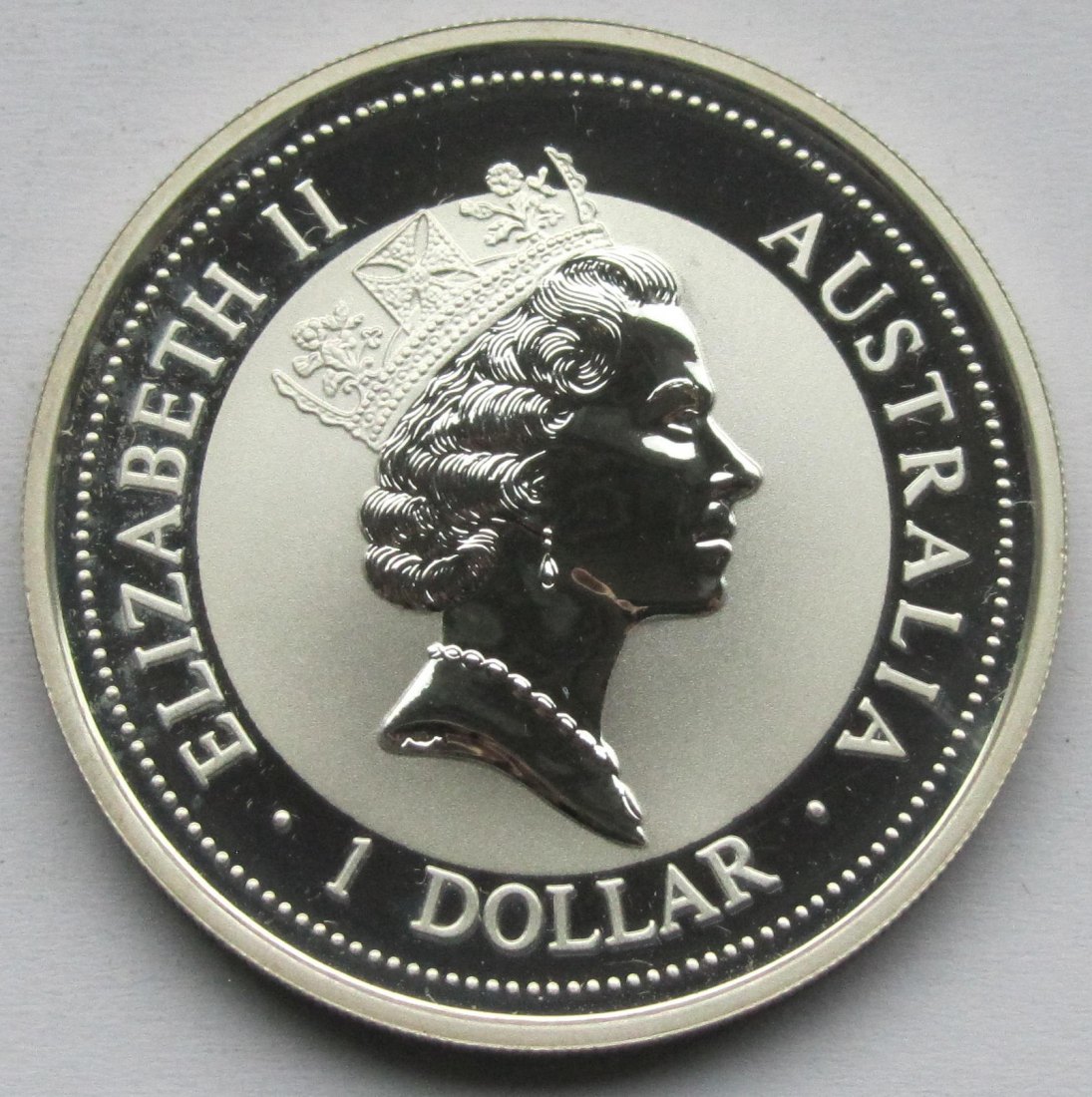  Australien: Silberunze Kookaburra 1998   