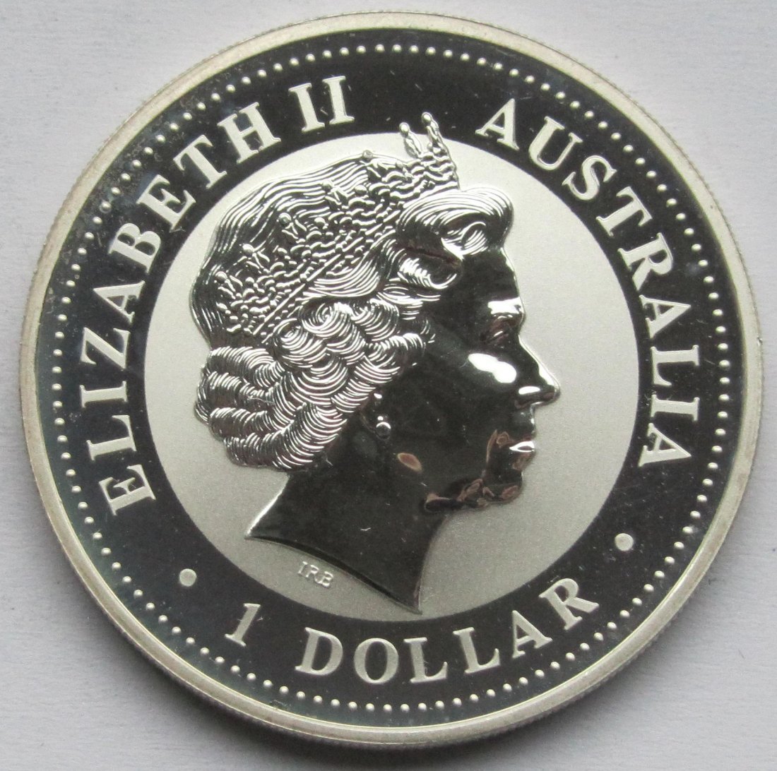  Australien: Silberunze Kookaburra 1999   