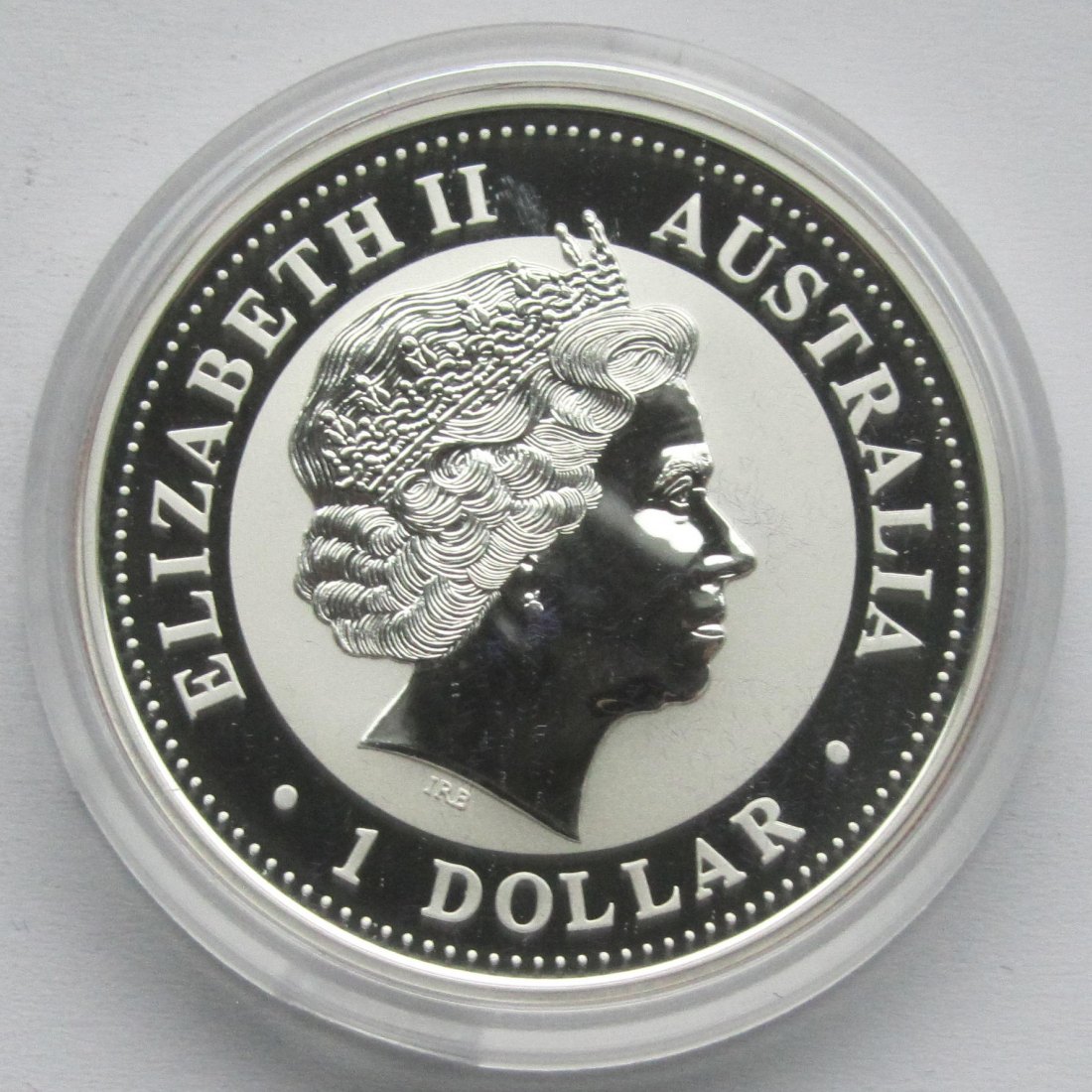  Australien: Silberunze Kookaburra 2002   