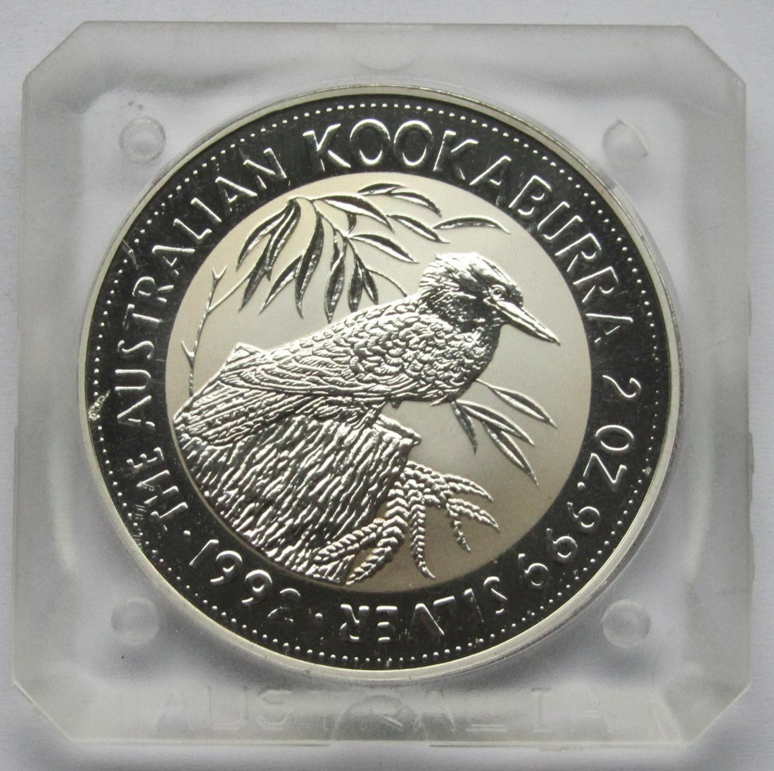  Australien: 2 Unzen Kookaburra 1992   