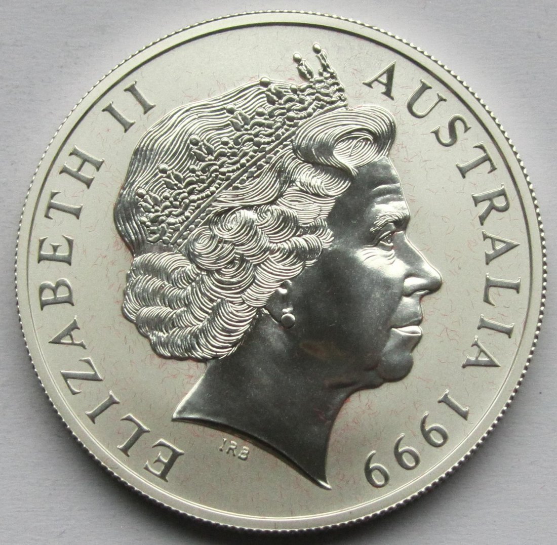  Australien: Silberunze Känguru 1999   