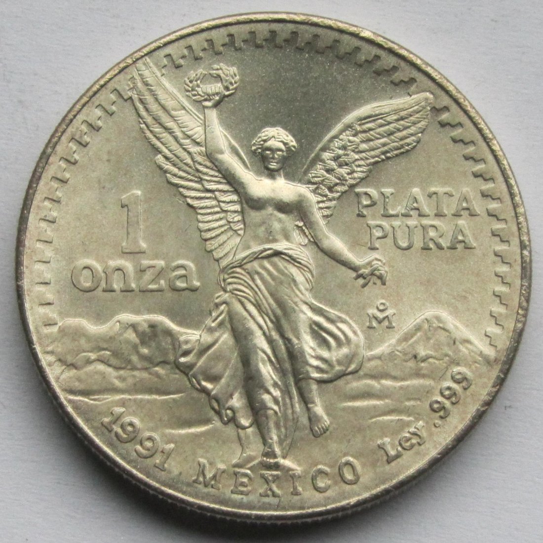  Mexiko: Silberunze Libertad 1991   