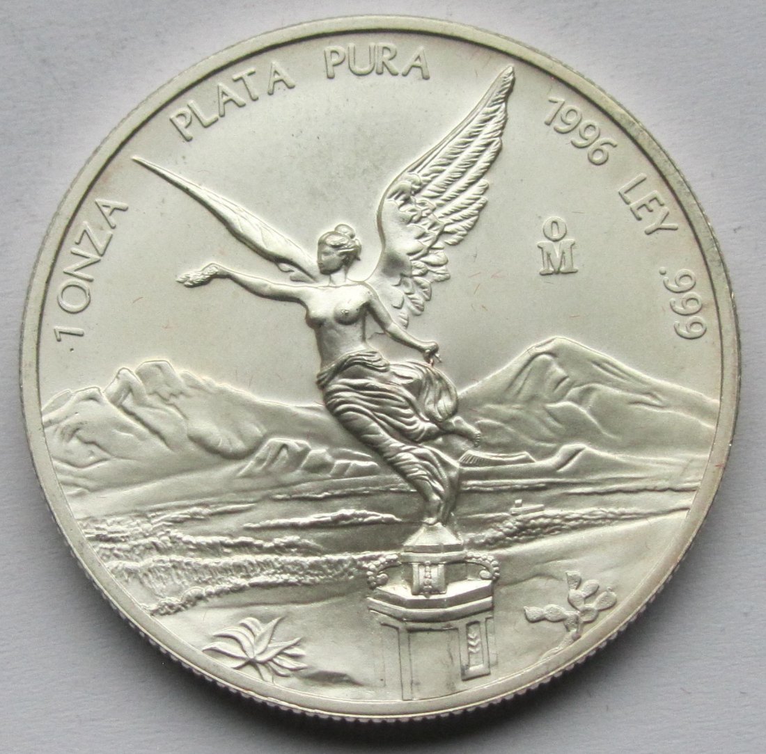  Mexiko: Silberunze Libertad 1996   