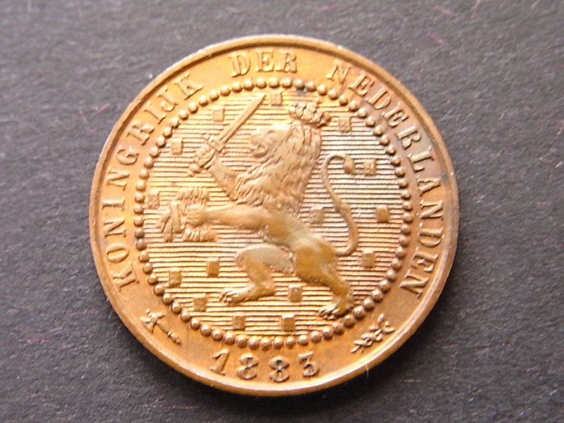  Niederland 1 Cent 1883 vzgl KM107   
