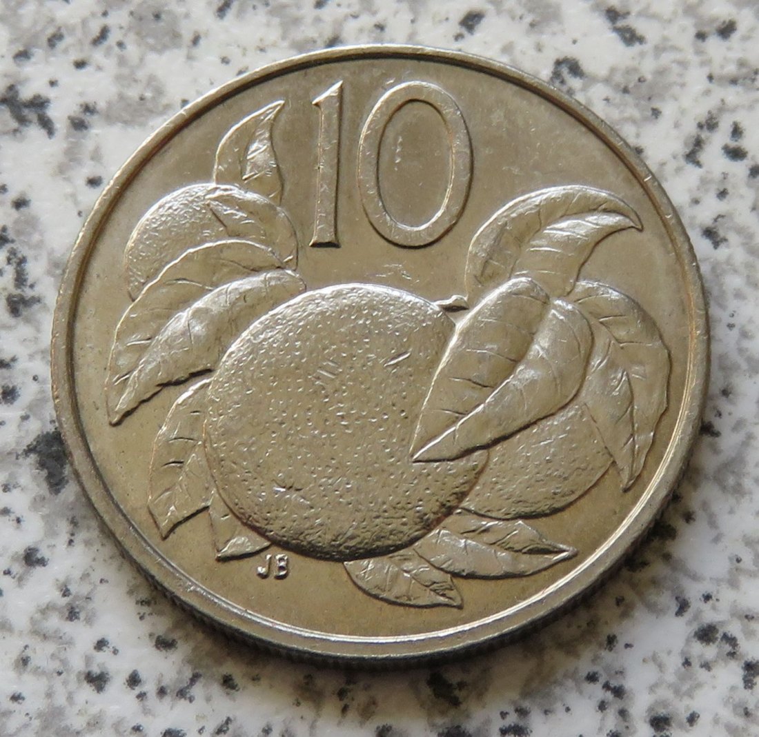 Cook Inseln 10 Cents 1992   