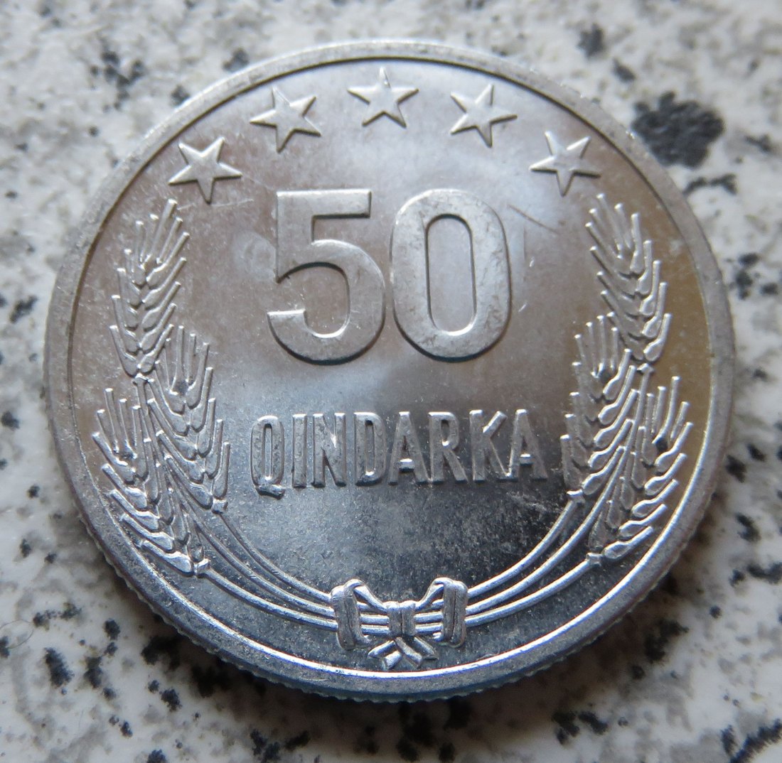  Albanien 50 Qindarka 1964   