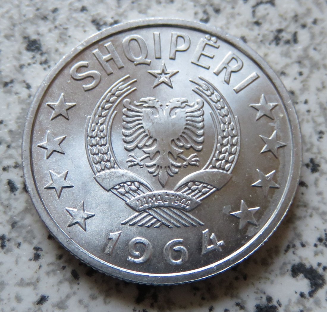  Albanien 50 Qindarka 1964   