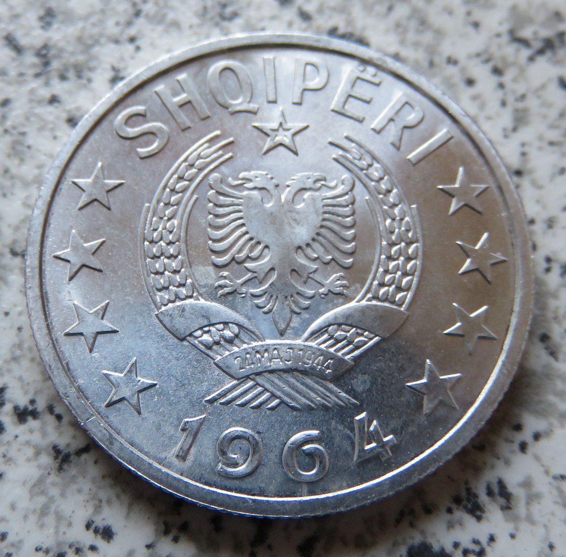  Albanien 1 Lek 1964   