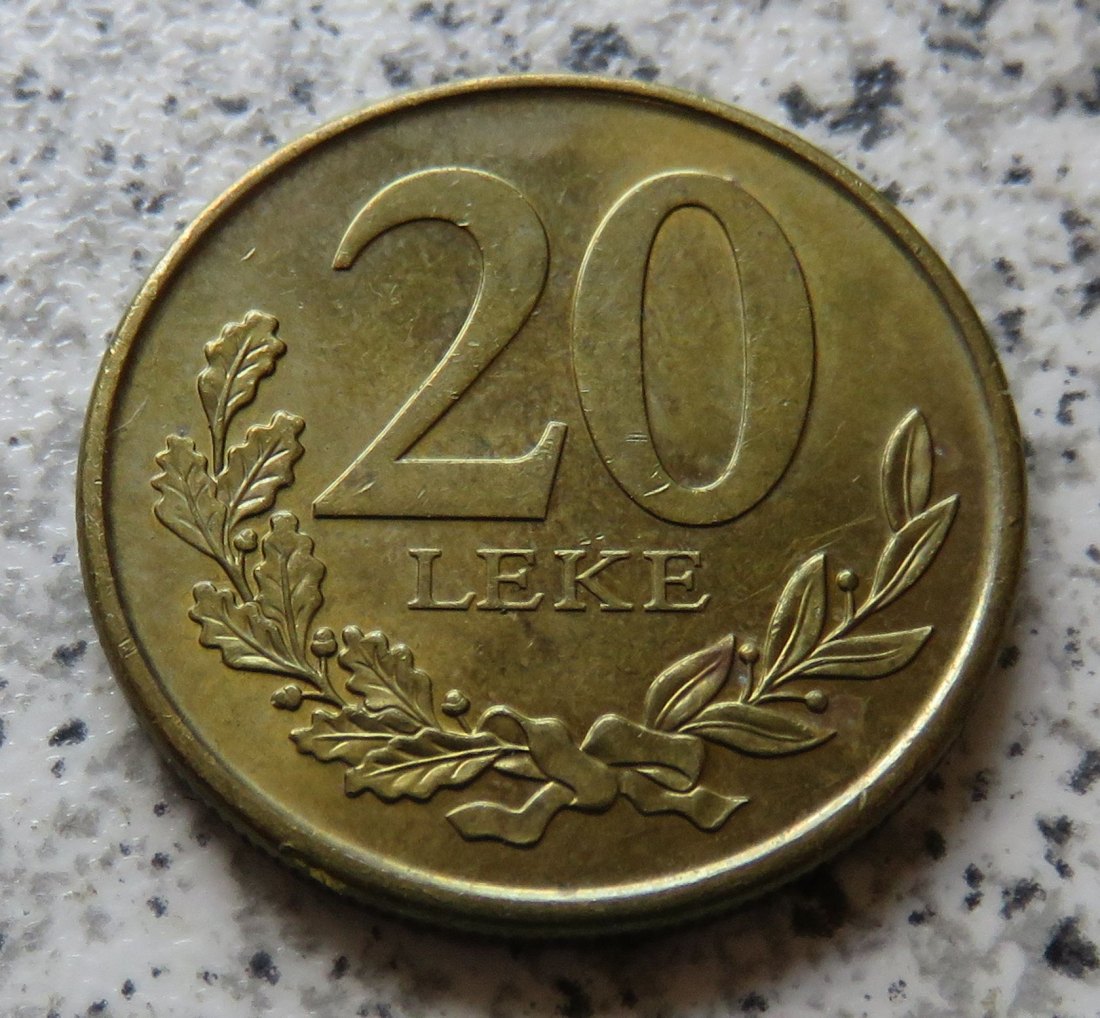  Albanien 20 Leke 2012   