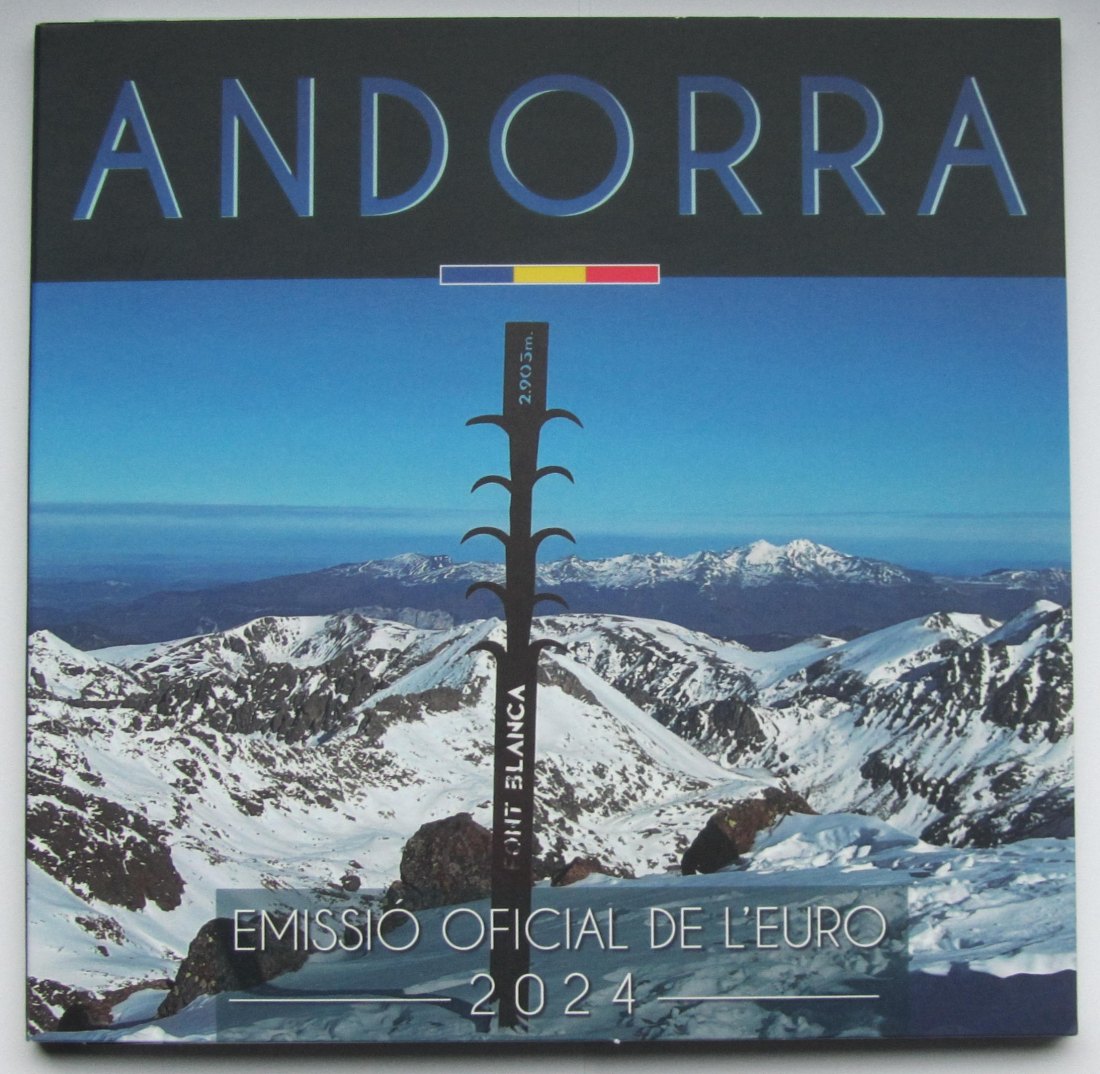  Andorra: Kursmünzensatz 2024   