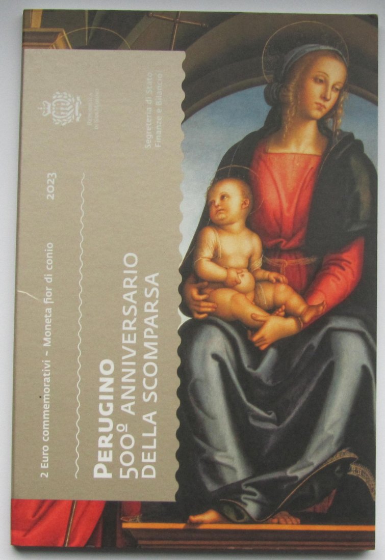  San Marino: 2 Euro Perugino 2023   