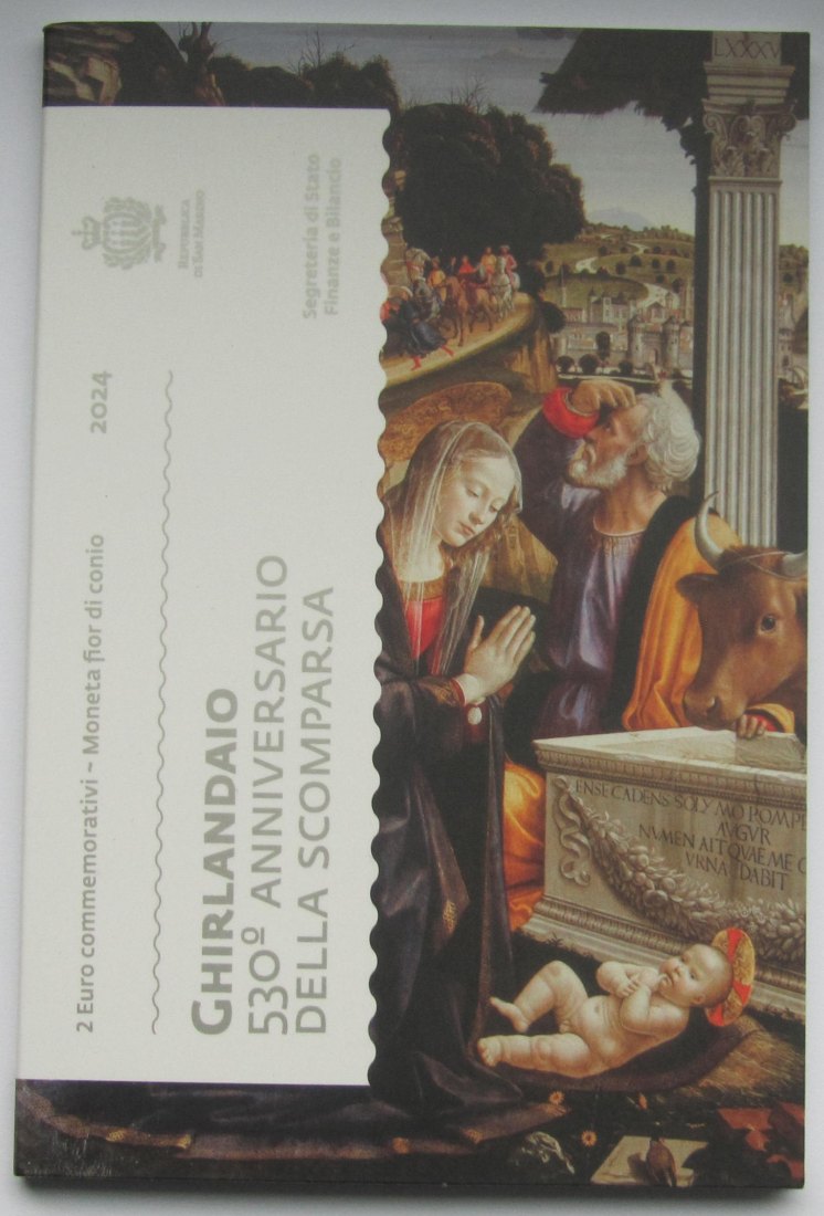  San Marino: 2 Euro Ghirlandaio 2024   