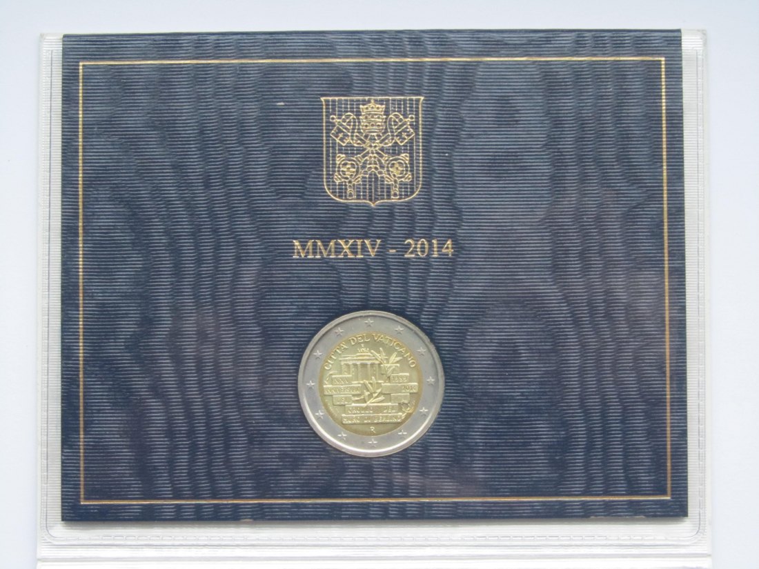  Vatikan: 2 Euro 25 Jahre Mauerfall 2014   