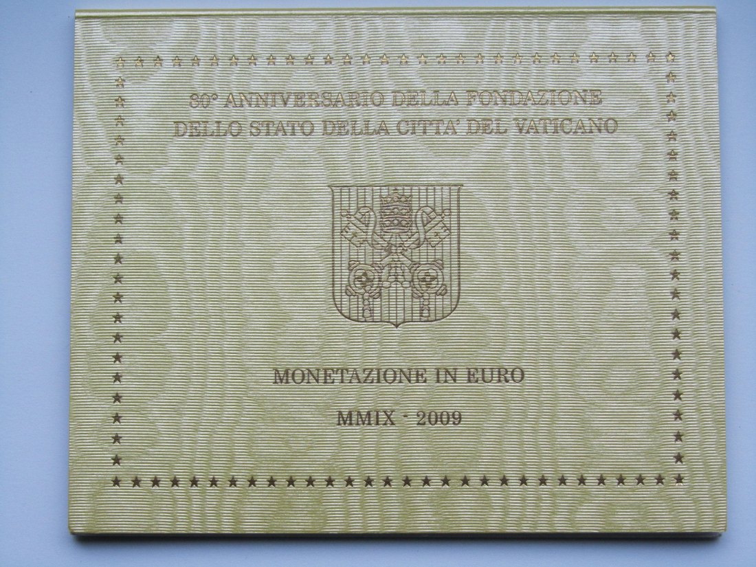  Vatikan: Kursmünzensatz 2009   