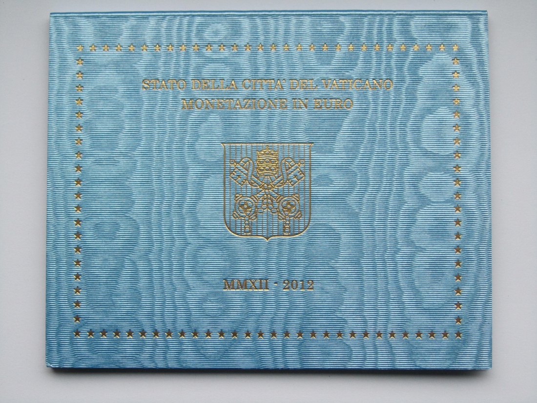  Vatikan: Kursmünzensatz 2012   