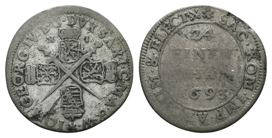  Altdeutschland; Kleinmünze 1693   