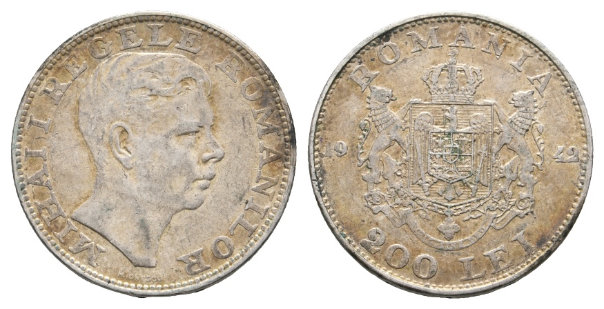  Ausland; Rumänien; 200 Lei 1942   