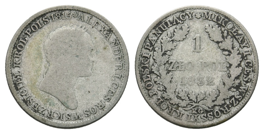  Polen; 1 Zloty 1832   