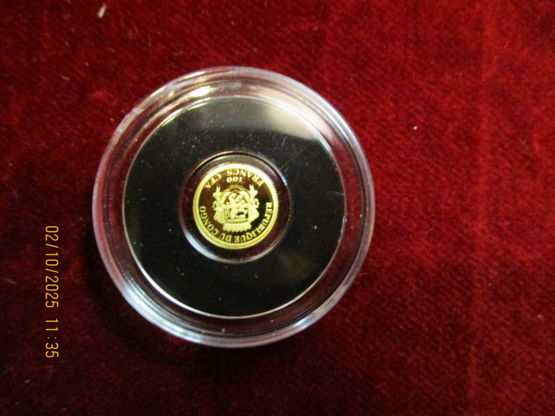  Anlagegold 100 Francs 9999er Gold 0,5 Gramm mit Zertifikat   