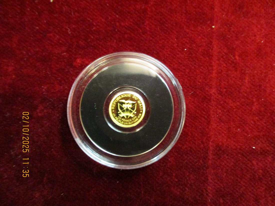  Anlagegold 100 Francs 9999er Gold 0,5 Gramm mit Zertifikat   