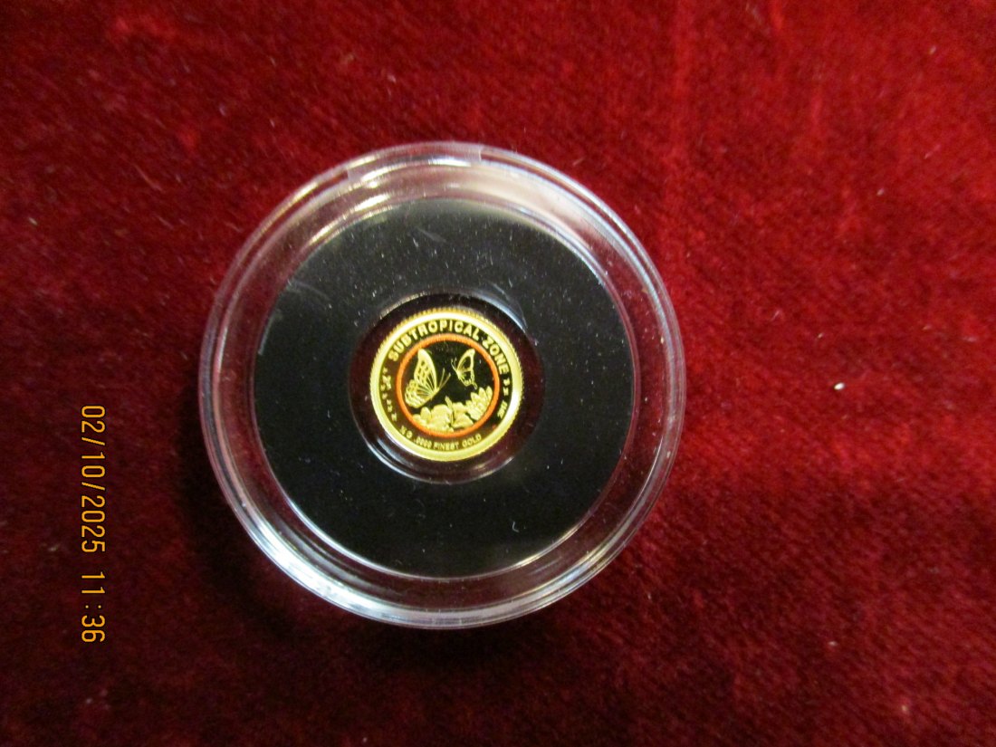  Anlagegold 100 Francs 9999er Gold 0,5 Gramm mit Zertifikat   